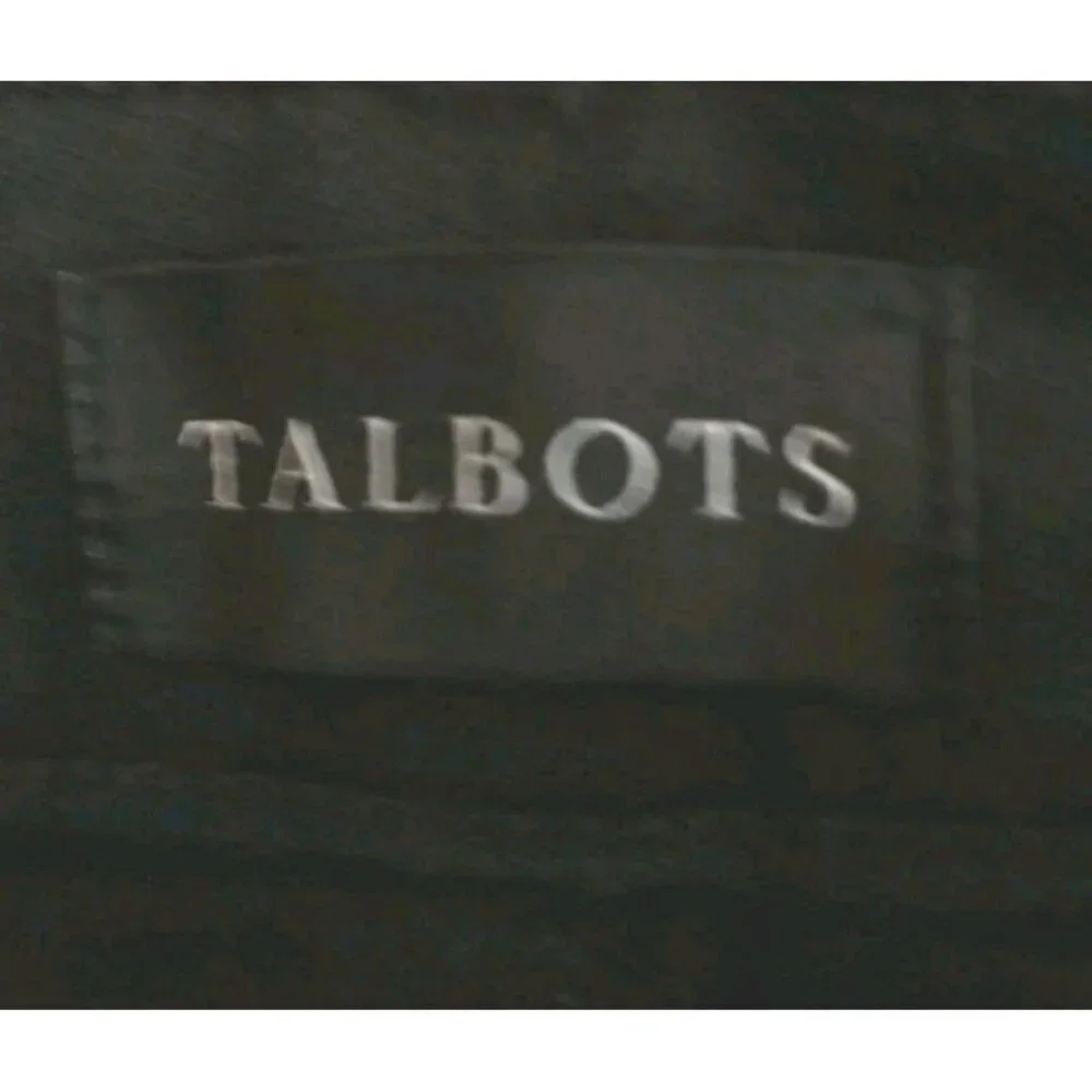 Talbots Women's Jeans Straight Leg High Rise Stretch Black Denim - 16 (38 x30.5) - Picture 5 of 8